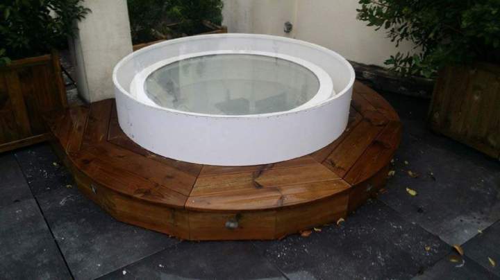 Puits de lumière en bois Pacy-sur-Eure