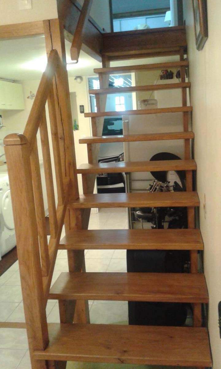 Escalier en bois sur mesure Pacy-sur-Eure